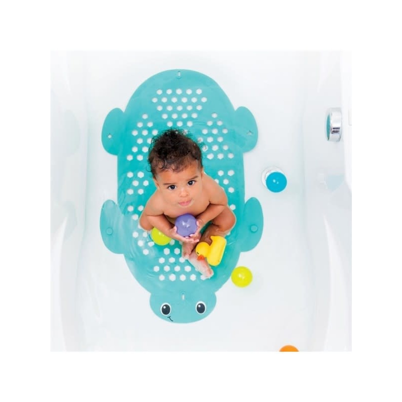 Infantino Infantino - Bath - 2 in 1 mat & storage basket