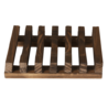 HappySoaps Zeephouder van donker hout - Plek voor 2 bars HappySoaps Zeephouder van donker hout - Plek voor 2 bars
