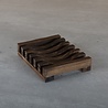 HappySoaps Zeephouder van donker hout - Plek voor 2 bars HappySoaps Zeephouder van donker hout - Plek voor 2 bars