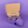 HappySoaps Plasticvrije verzorging giftbox Lavender love HappySoaps Plasticvrije verzorging giftbox Lavender love