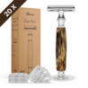 Bamboozy Safety Razor Bamboe Handvat + 20 scheermesjes Bamboozy Safety Razor Bamboe Handvat + 20 scheermesjes