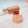 Bamboozy Safety Razor Rosé Goud Mat RVS met Houder + 20 scheermesjes Bamboozy Safety Razor Rosé Goud Mat RVS met Houder + 20 scheermesjes