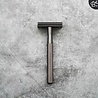 Bamboozy Safety Razor Mat Zwart RVS met Houder + 20 scheermesjes Bamboozy Safety Razor Mat Zwart RVS met Houder + 20 scheermesjes