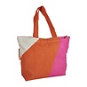 NoMorePlastic Duurzame Shopper - Magenta Orange NoMorePlastic Duurzame Shopper - Magenta Orange