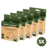 The Bamboovement Duurzame herbruikbare wattenschijfjes 6 stuks 5-pack The Bamboovement Duurzame herbruikbare wattenschijfjes 6 stuks 5-pack