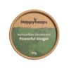 HappySoaps Natuurlijke Deodorant - Powerful Ginger HappySoaps Natuurlijke Deodorant - Powerful Ginger