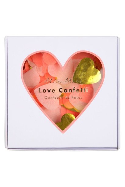 Confetti 'Love Roze/Goud' Meri Meri (30Gr)