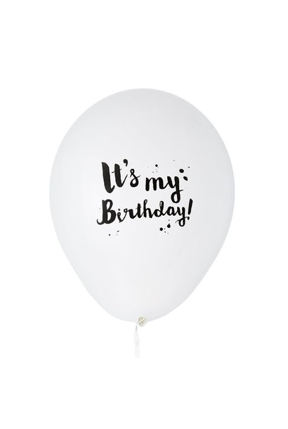 Latex Ballonnen 'It'S My Birthday' House Of Gia (6St)