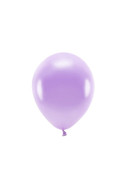 Ballonnen metallic 'Lavendel paars' (10st)