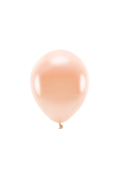 Ballonnen metallic 'Perzik' (10st)