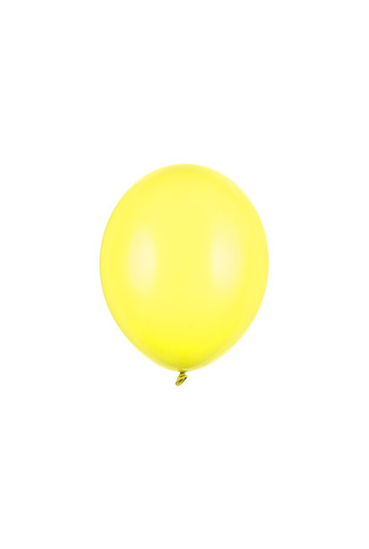Ballonnen pastel 'Citroengeel' (10st)