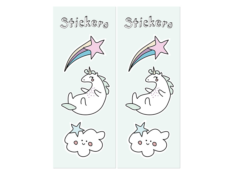 Snoepzakjes - Make A Wish - Unicorn kinderfeestje versiering - 6stuks-5