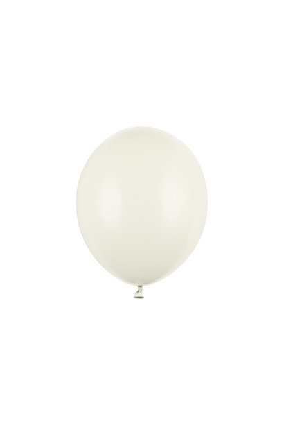Ballonnen pastel 'Licht crème' (100st)