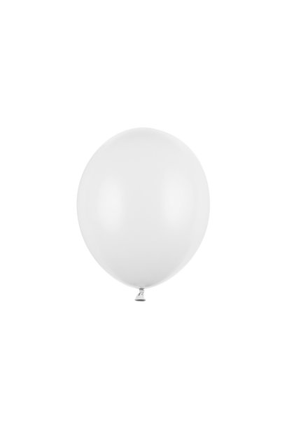 Ballonnen pastel 'Puur wit' (50st)