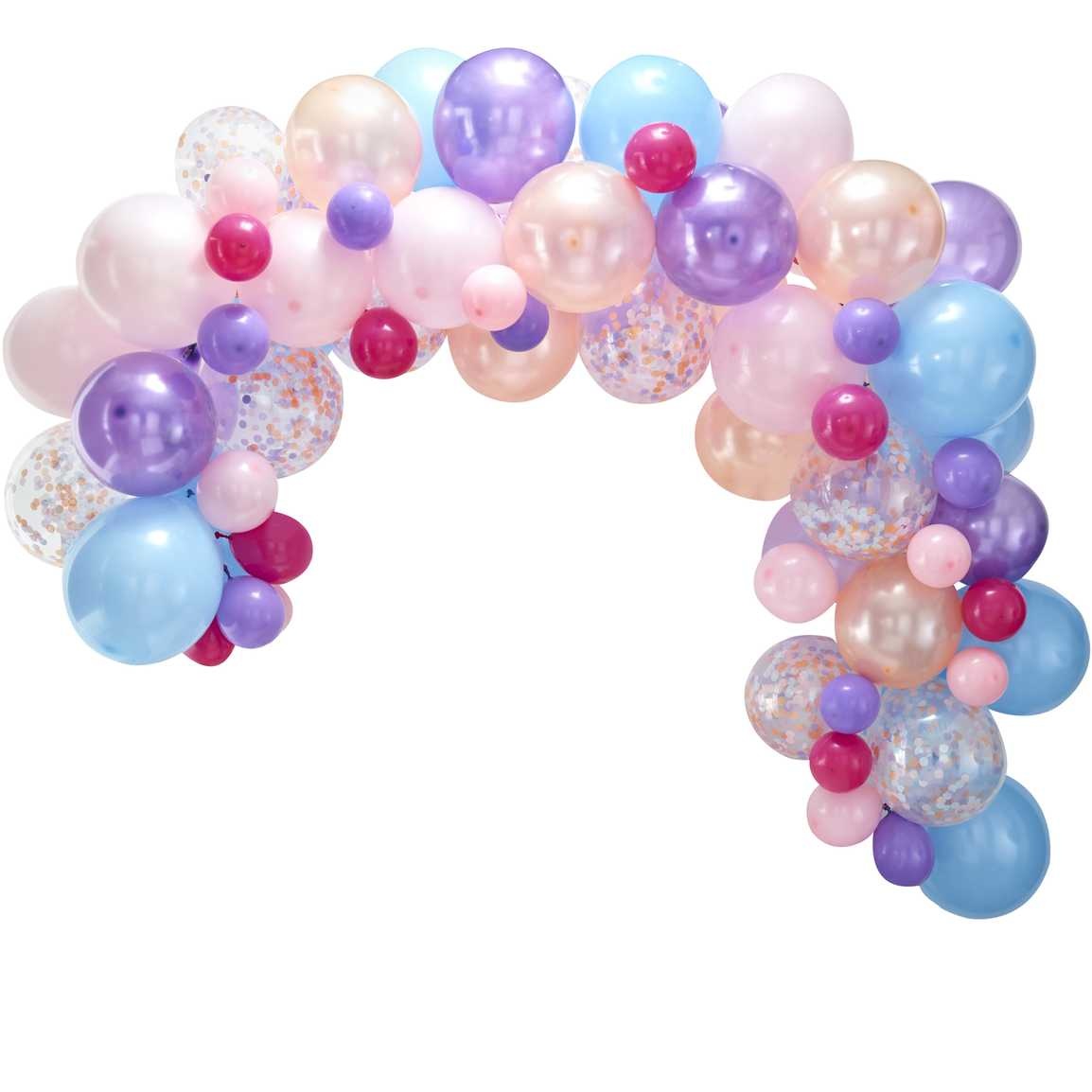 Ballonnenboog pakket - Pastel - feestversiering - 80stuks-1