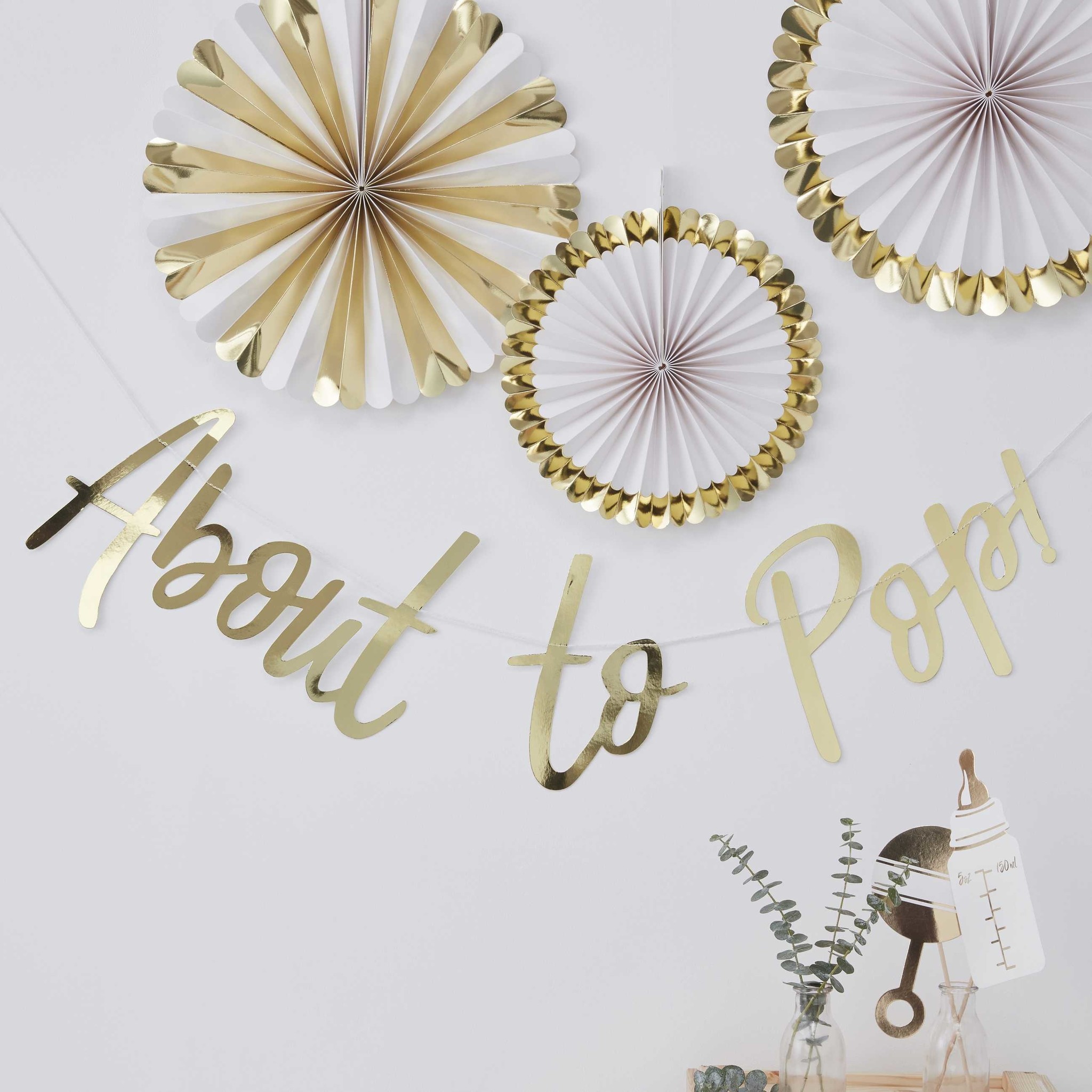 Letterslinger About To Pop! - Baby! - babyshower | PretaPret.nl - PretaPret