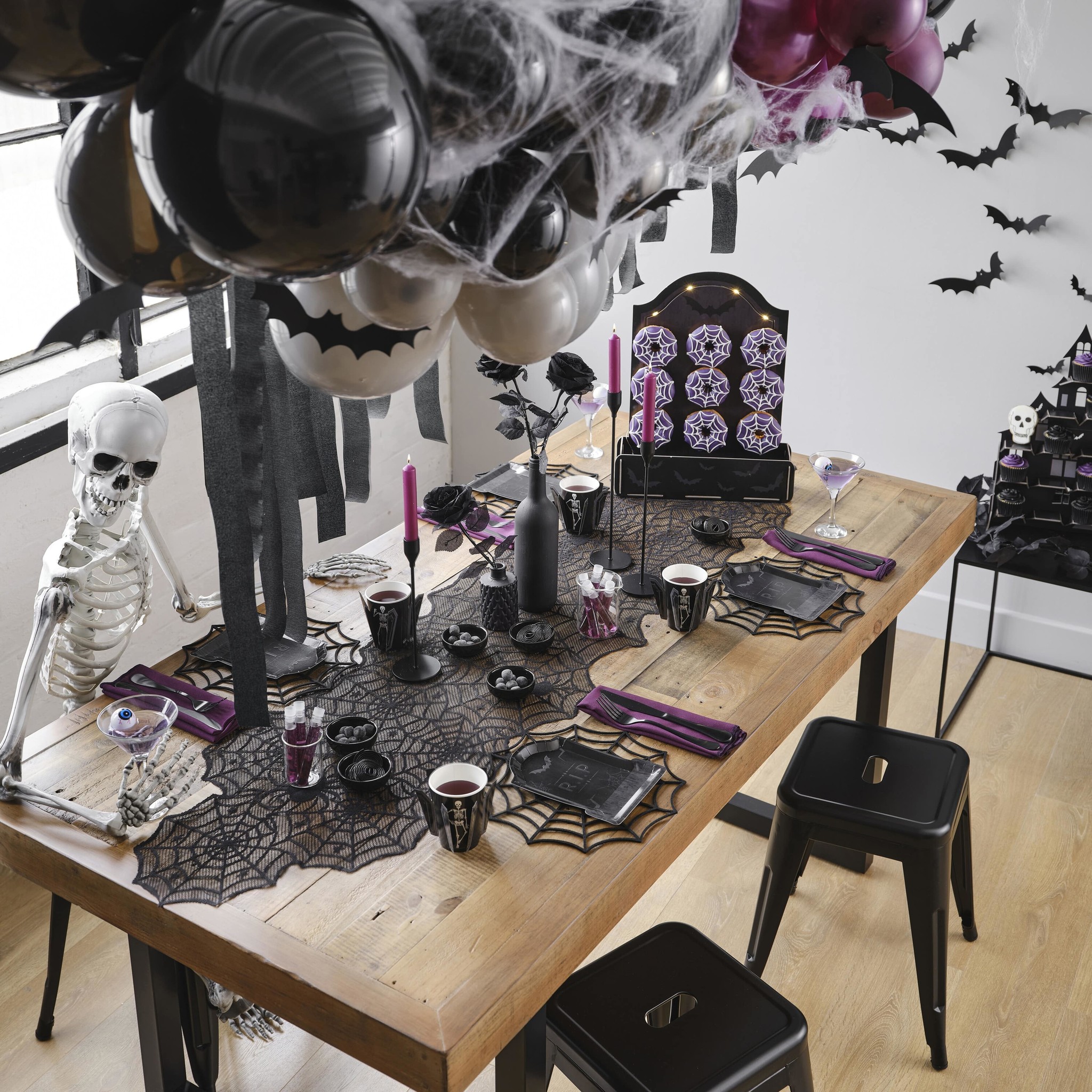 Servetten skelet - Pick Your Poison - Halloween decoratie - 16stuks-3