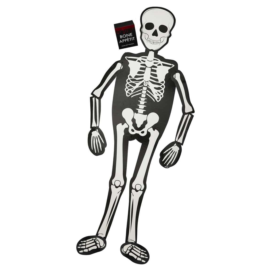 onduidelijk Lenen micro Serveerschaal skelet Halloween decoratie - 1stuks | pretapret.nl - PretaPret