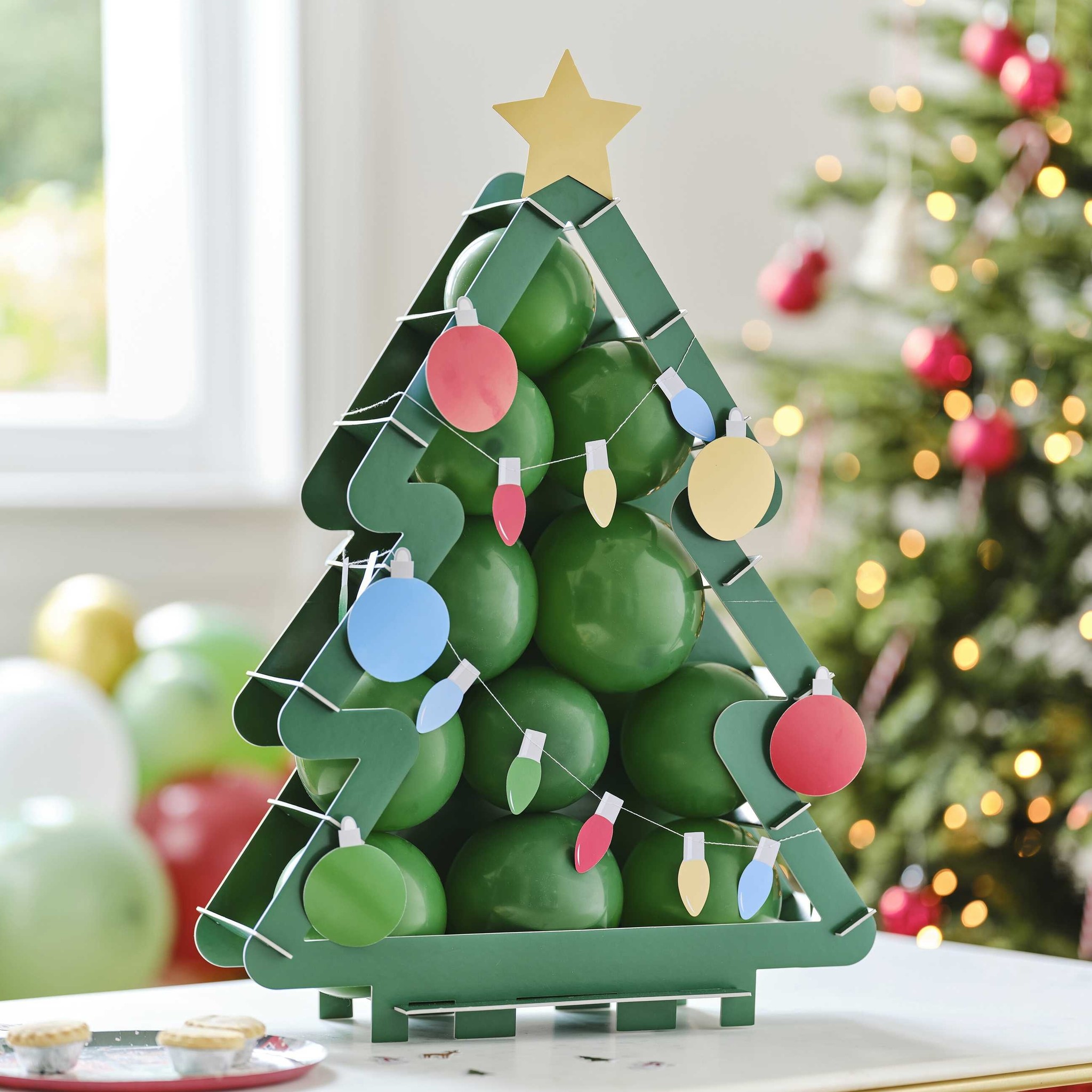 Mozaïekstandaard Novelty kerstboom - Merry Little Christmas - kerstversiering - 1stuks-2