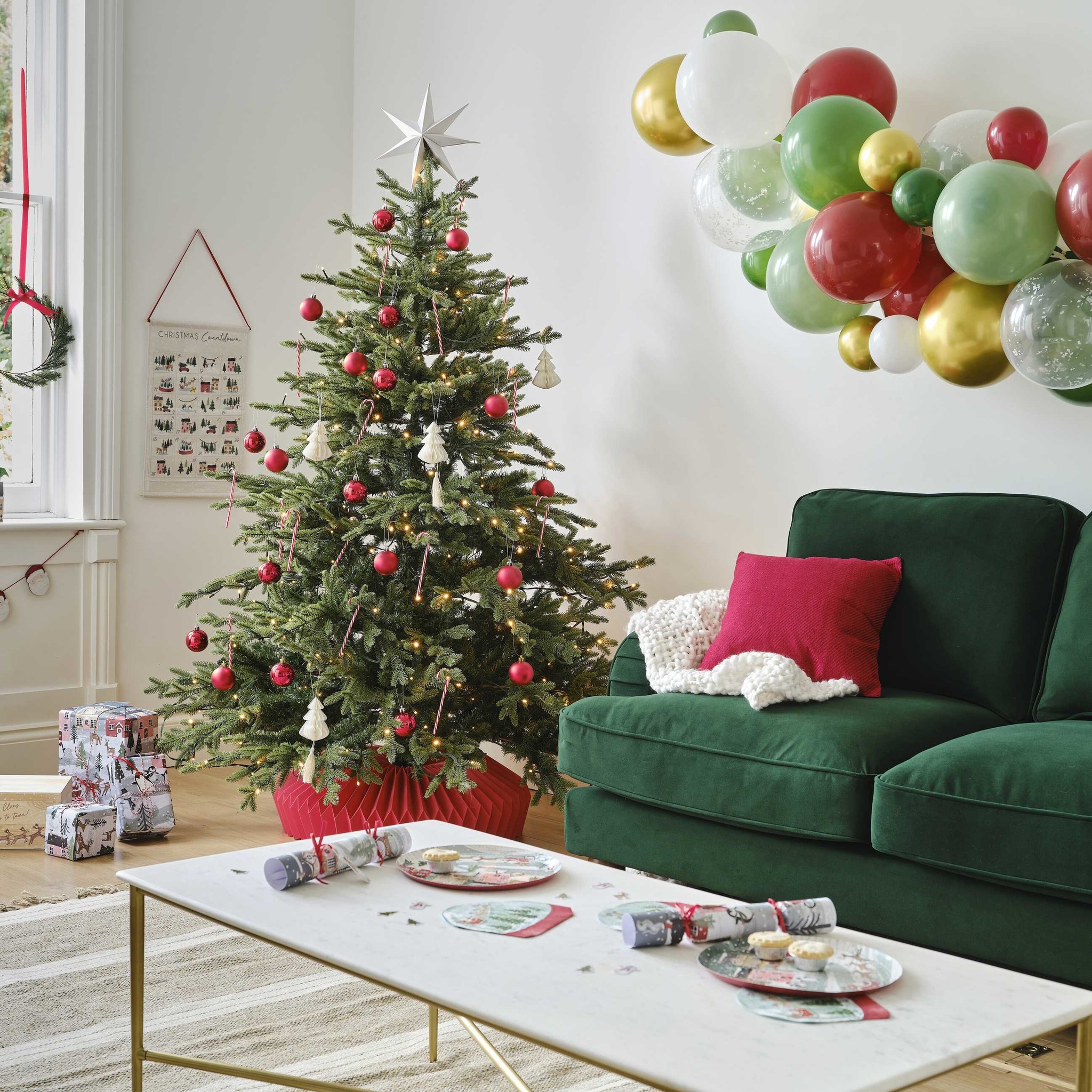 Mozaïekstandaard Novelty kerstboom - Merry Little Christmas - kerstversiering - 1stuks-3