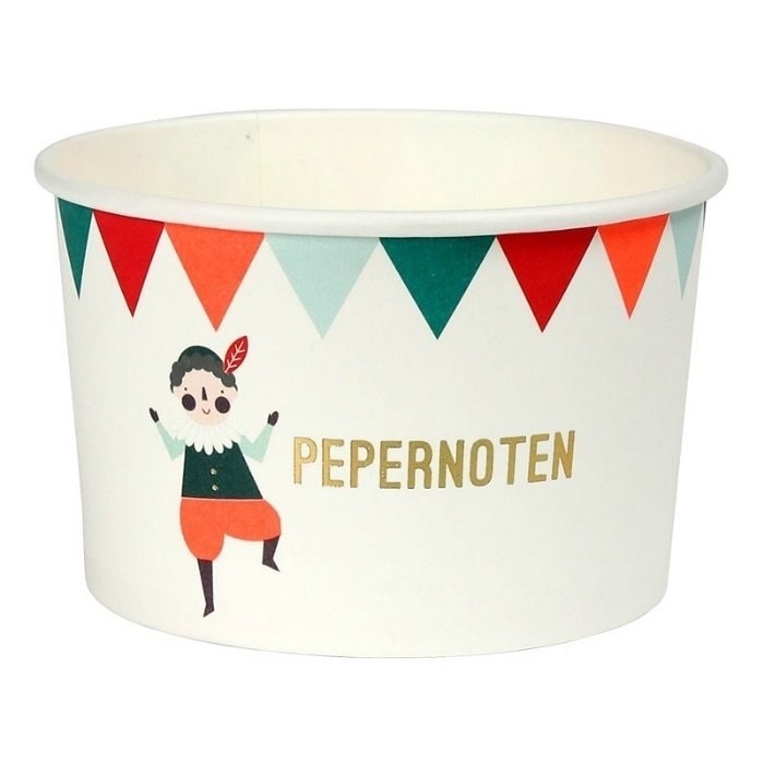 Snackbakjes pepernoten - Sint & Piet - sinterklaas versiering - 8stuks-1