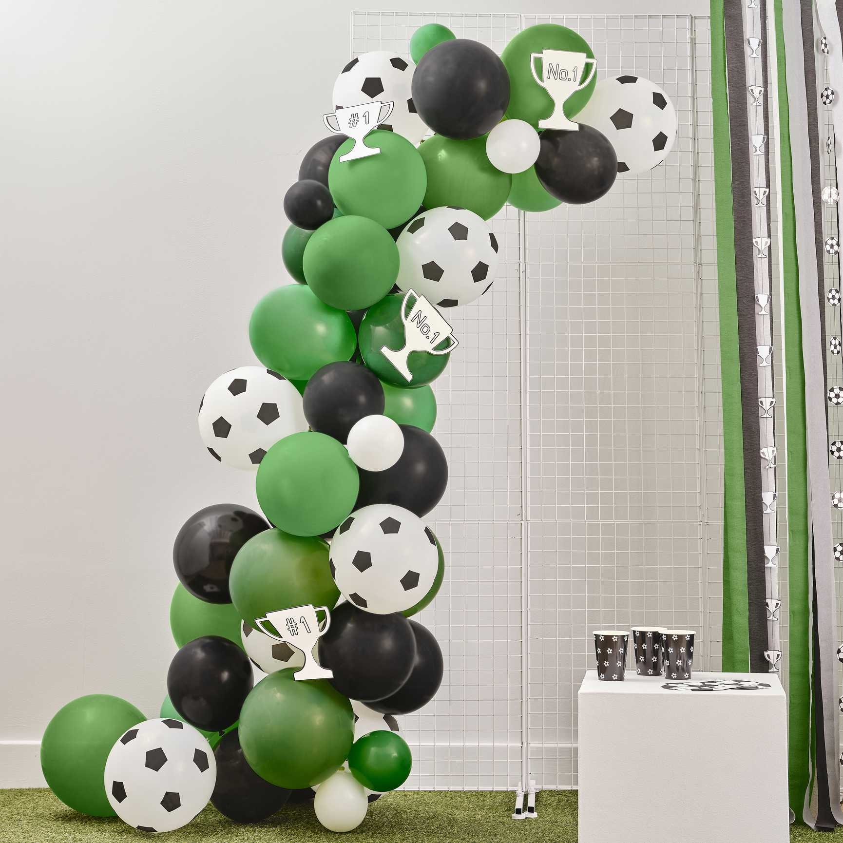 Ballonnenboog pakket voetbal - Kick Off The Party - kinderfeestje versiering - 59stuks-2