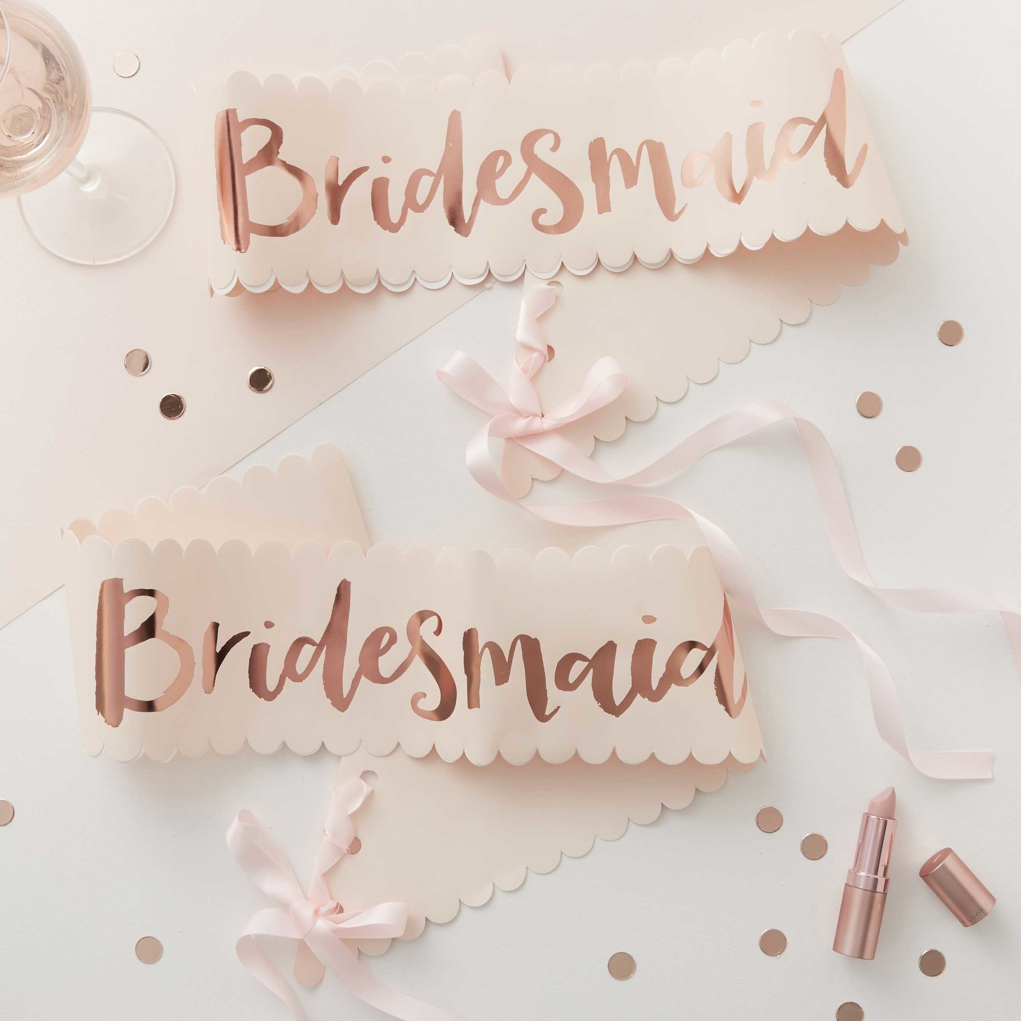 Sjerp Bridesmaid - Team Bride - vrijgezellenfeest versiering - 2stuks-2
