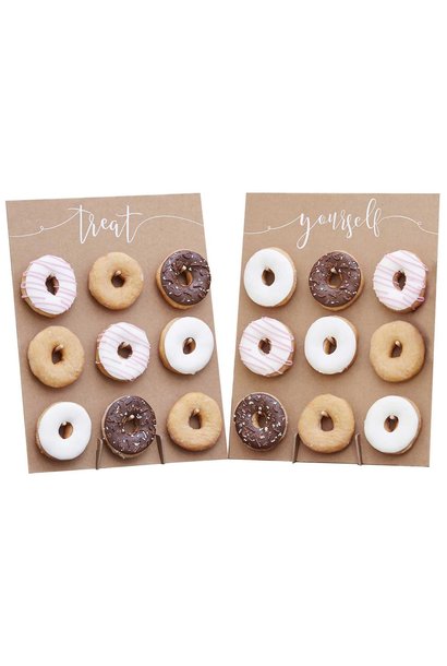 Donut wall 'Rustic Country' (2st)