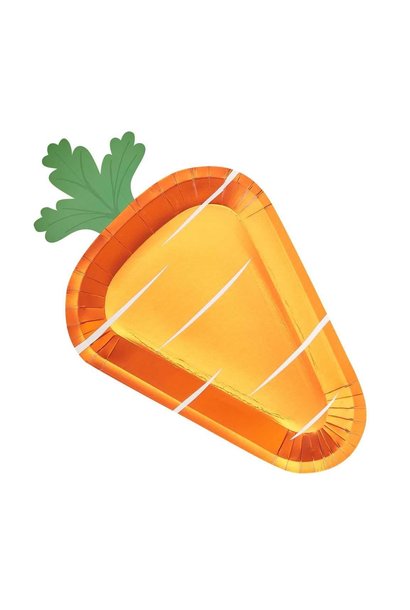 Papieren borden 'Carrot Crunch' (8st)