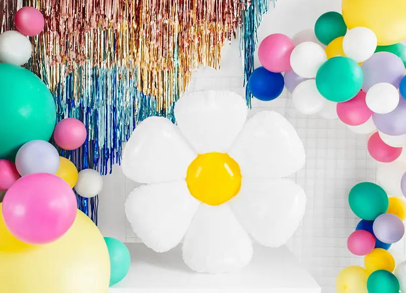 Folieballon - Daisy Day - kinderfeestje versiering - 1stuks-2