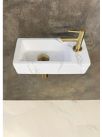 Wiesbaden Wiesbaden One Pack Mini-Rhea rechts fontein 360x180x90 Carrara