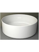 Wiesbaden Wiesbaden Link waskom rond 40x14,5 cm keramiek glans wit