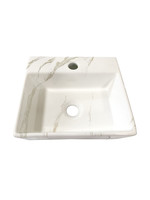 Wiesbaden Wiesbaden Leto fontein 33,5x29x11,5 cm Carrara