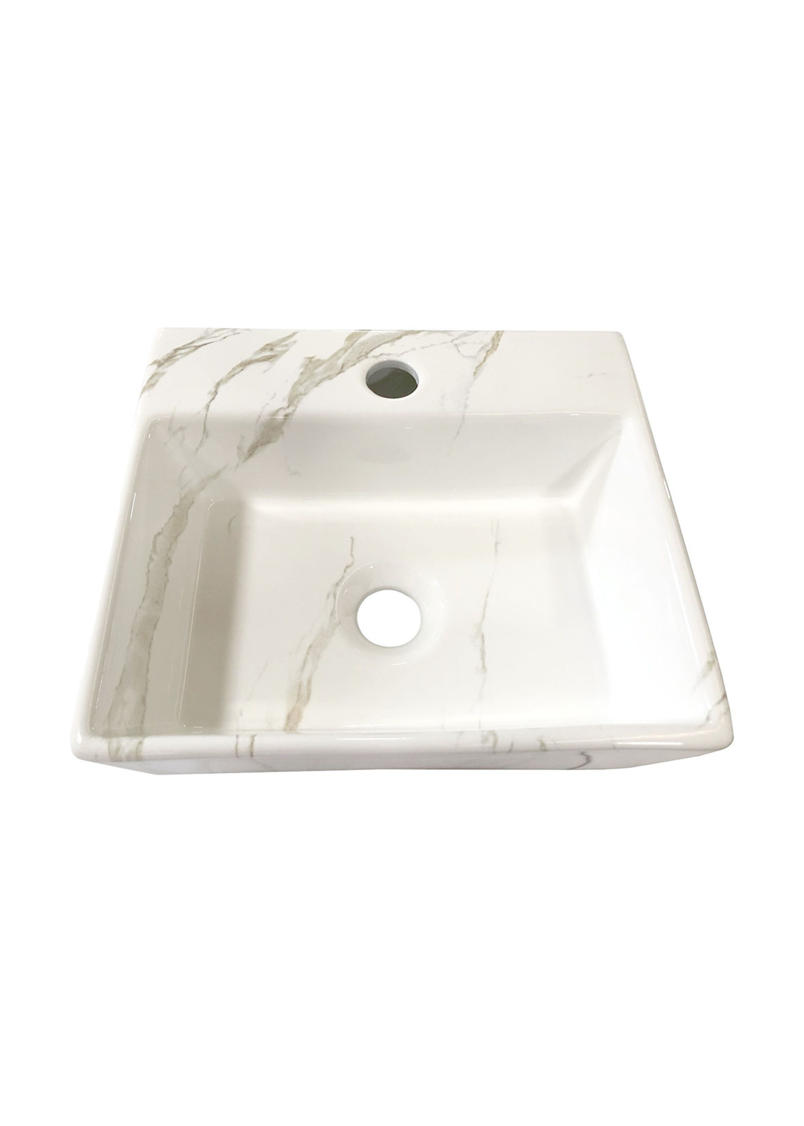 Wiesbaden Wiesbaden Leto fontein 33,5x29x11,5 cm Carrara