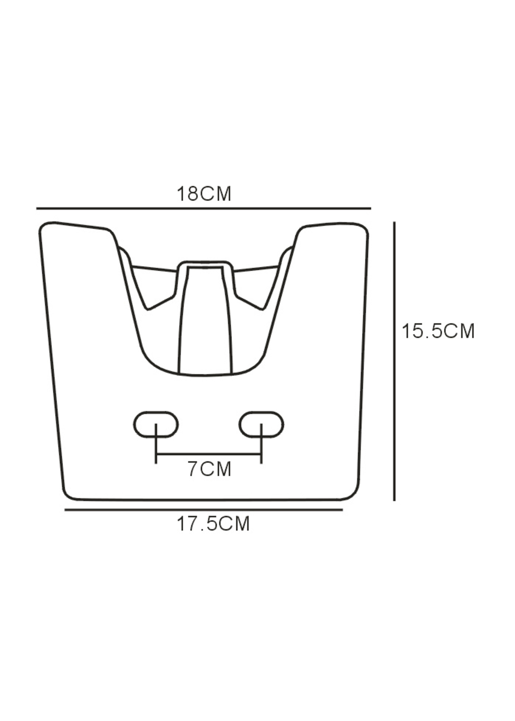 Xellanz Xellanz Kronos fontein 32x27,5x16cm wit