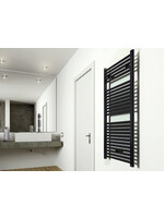 Wiesbaden Wiesbaden Elara radiator 118,5 x 60 cm mat zwart