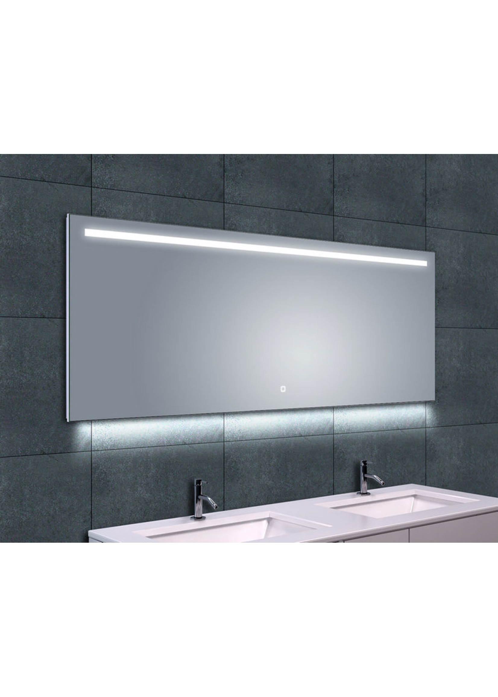 Wiesbaden Wiesbaden Ambi One dimbare Led condensvrije spiegel 160 x 60 cm