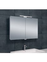 Wiesbaden Wiesbaden Luxe spiegelkast +Led verlichting 90x60x14cm