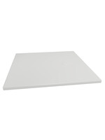 Xenz Flat 100x100 wit douchevloer