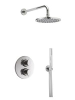 Xenz Xenz Cinca - Douche inbouwset (compleet) chroom incl. Tec-Box