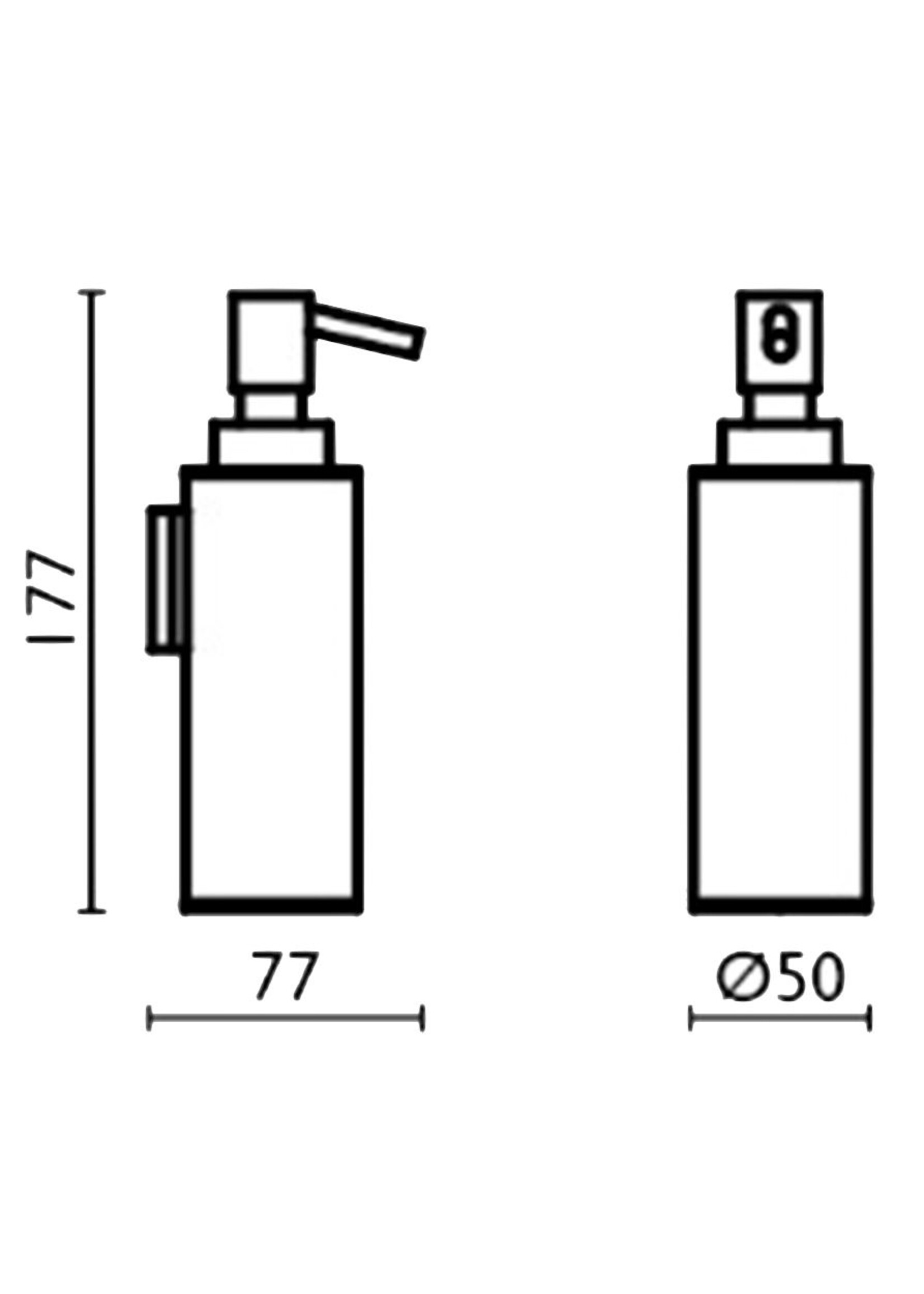 Xenz Duero Zeep dispenser oud koper