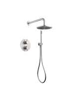 Xenz Duero - Douche inbouwset thermostatisch, inox incl. Tec-Box