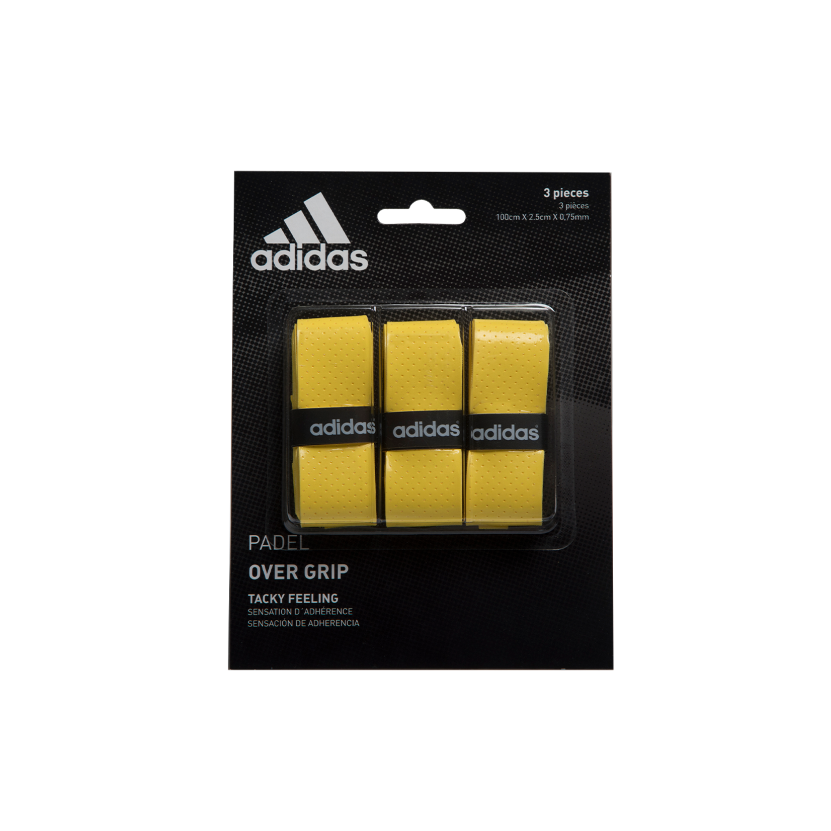 Adidas Adidas Padel Overgrip Set 3 stuks - Geel