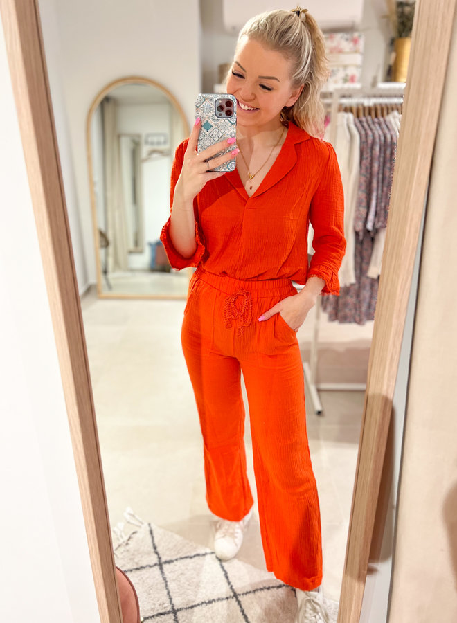 Daisy tetra trouser - Orange