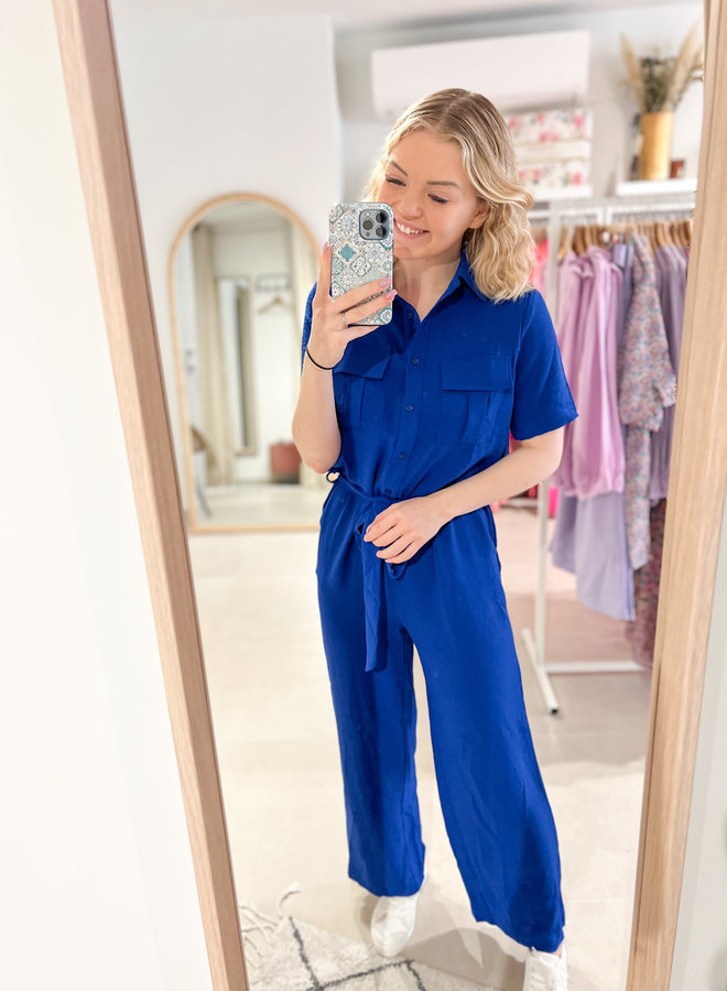 Take me out jumpsuit - Blue