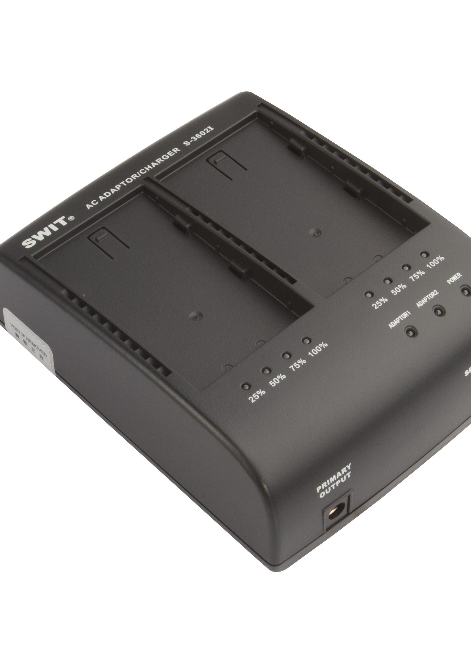 Swit S-3602I, Dual Charger for JVC DV Battery SSL-JVC50