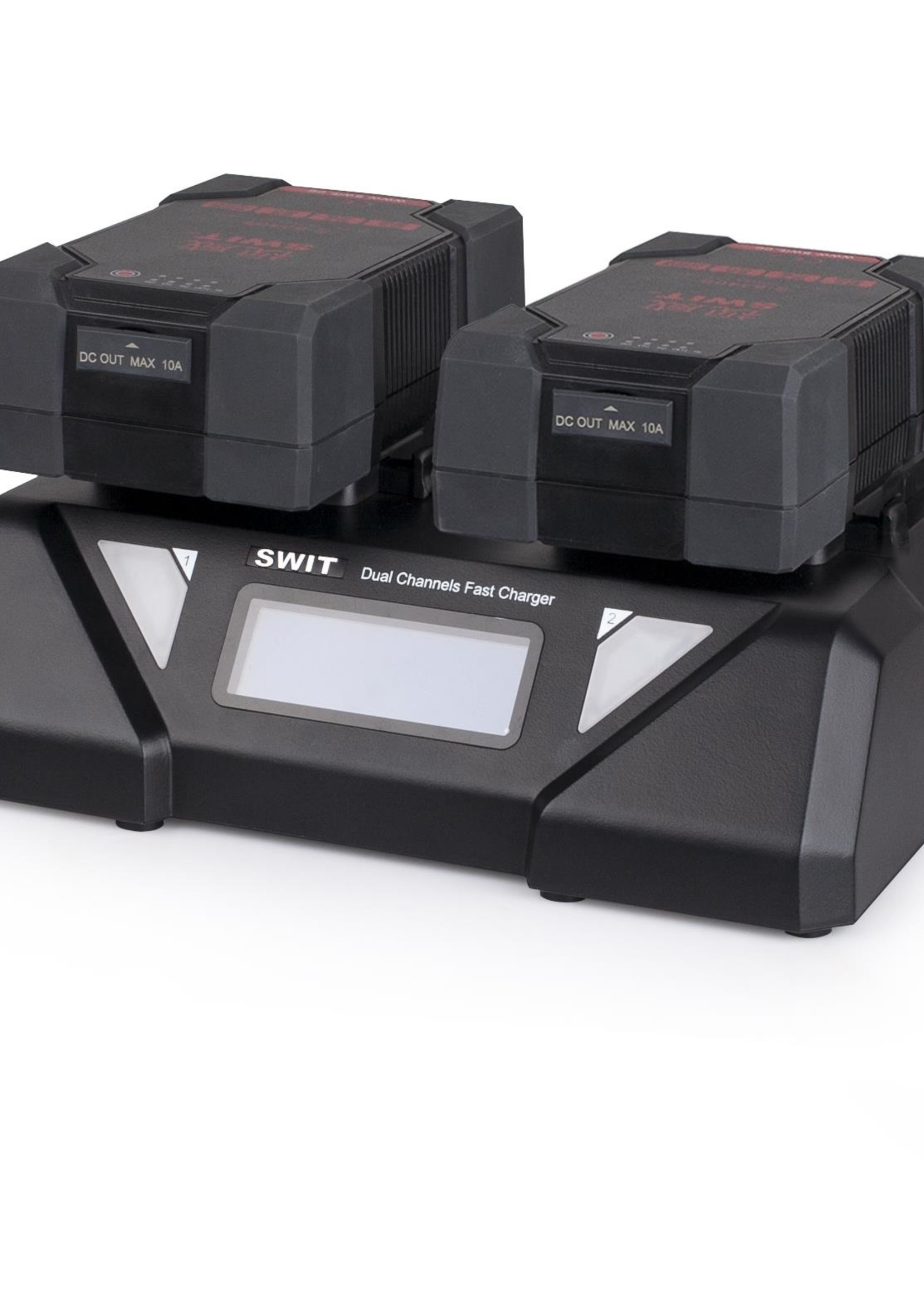 Swit S-3812S, Dual V-lock Fast Charger