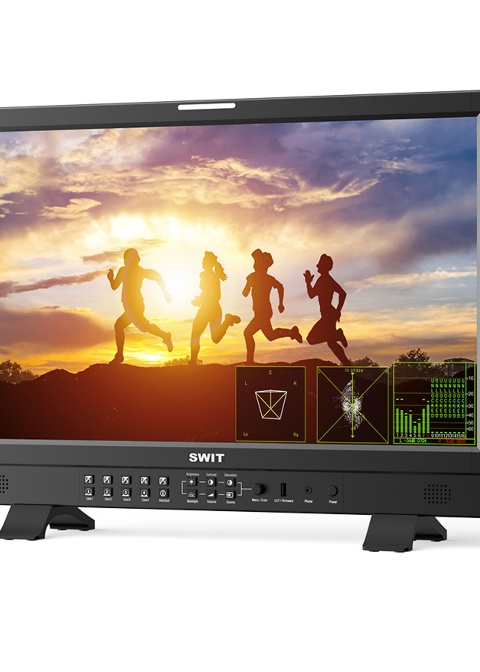 Swit BM-U245 23.8-inch 4K/8K 12GSDI Studio Monitor