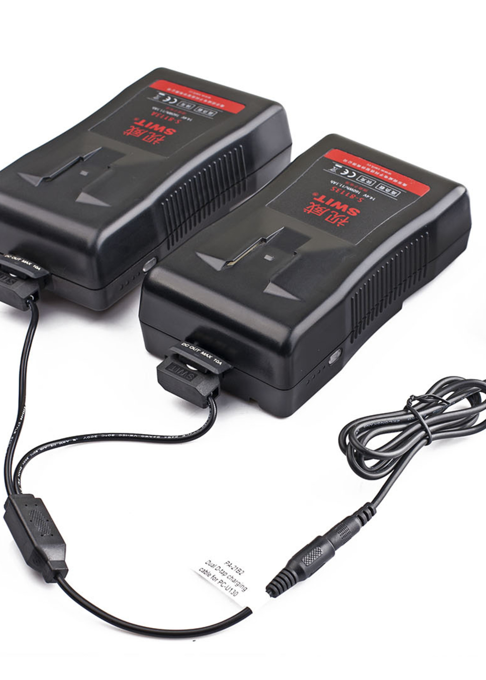 Swit PC-U130B2 Portable Dual D-tap Heads Fast Charger