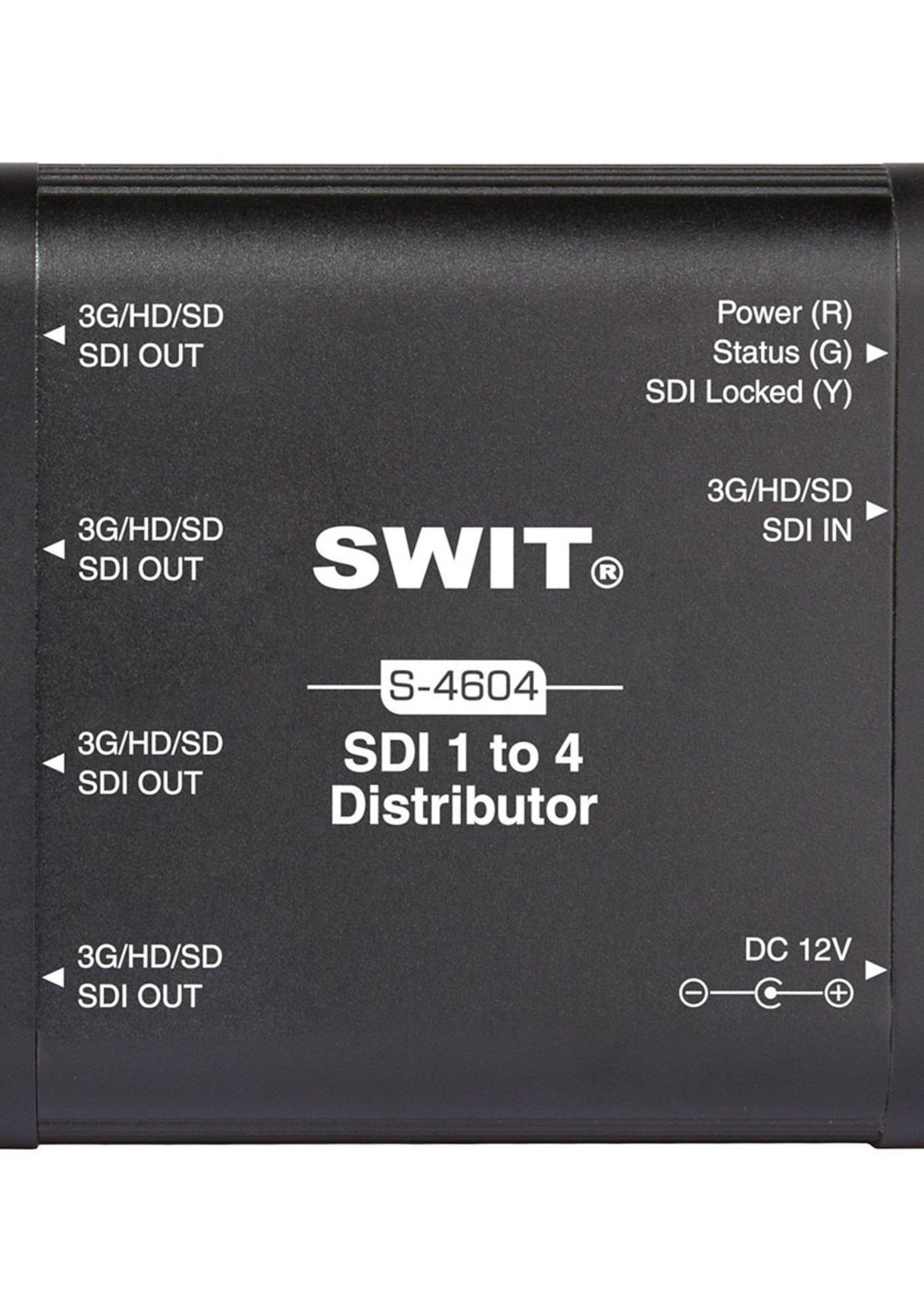 Swit S-4604 SDI 1 to 4 Distributor and Amplifier